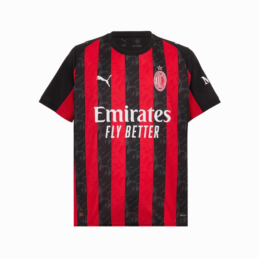 Unisex style Adjustable Hem Drawcord AC Milan 25/26 Home Jersey (77996201)