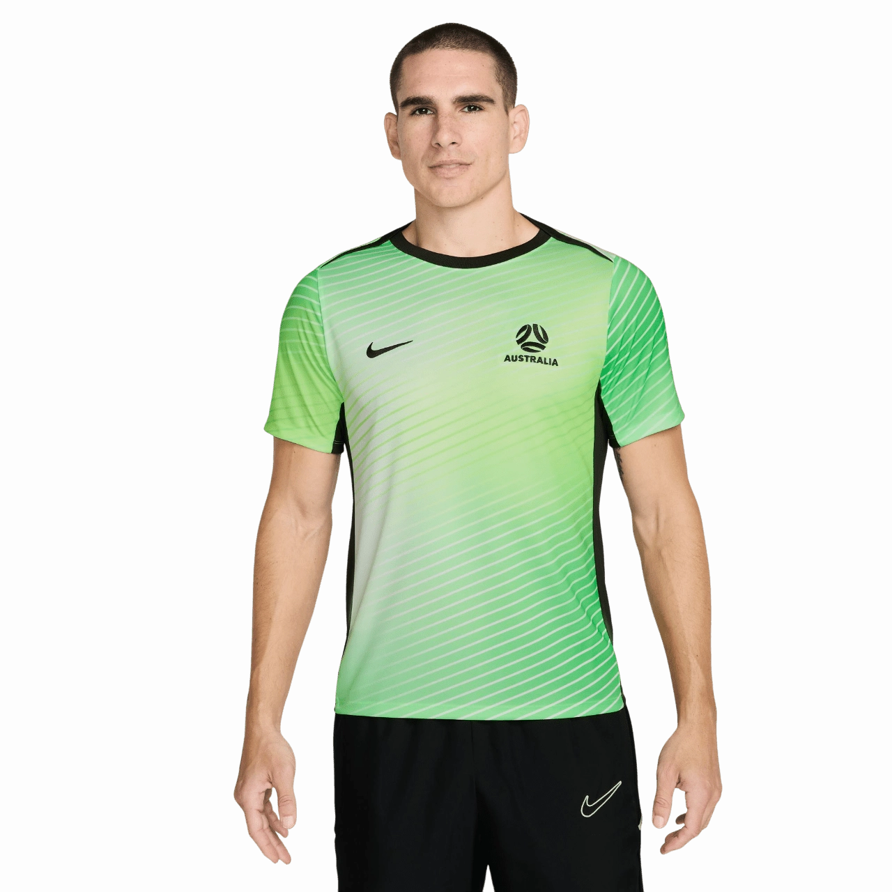 Australia 25/26 Pre-Match Jersey (FQ9037-369) Comfortable fit Temperature Regulating Fiber