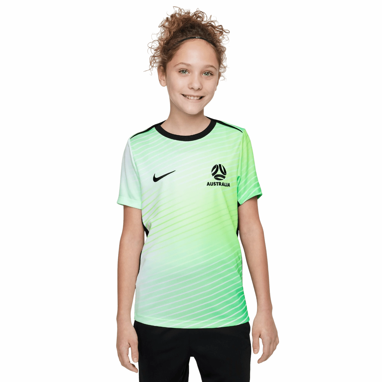 Australia 25/26 Youth Pre-Match Jersey (FV0093-369) Enhanced Air Circulation