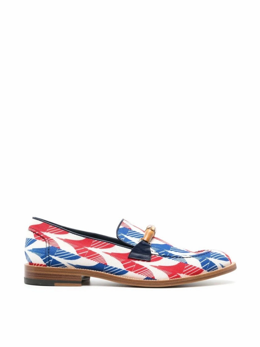 Anti Slip Aviator Houndstooth Envelope Loafers