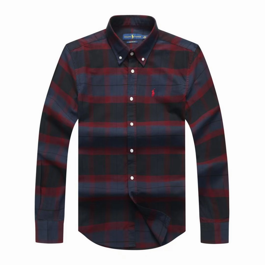 handmade touch POLO RALPH LAUREN Mens Classic Long Sleeve Oxford Shirt