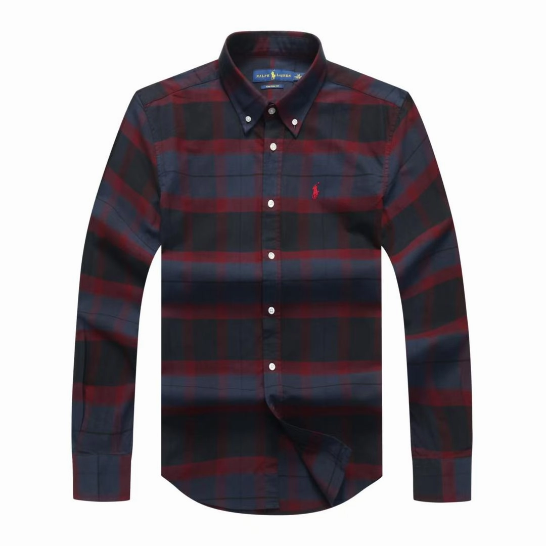 POLO RALPH LAUREN Mens Classic Long Sleeve Oxford Shirt Beach Ready