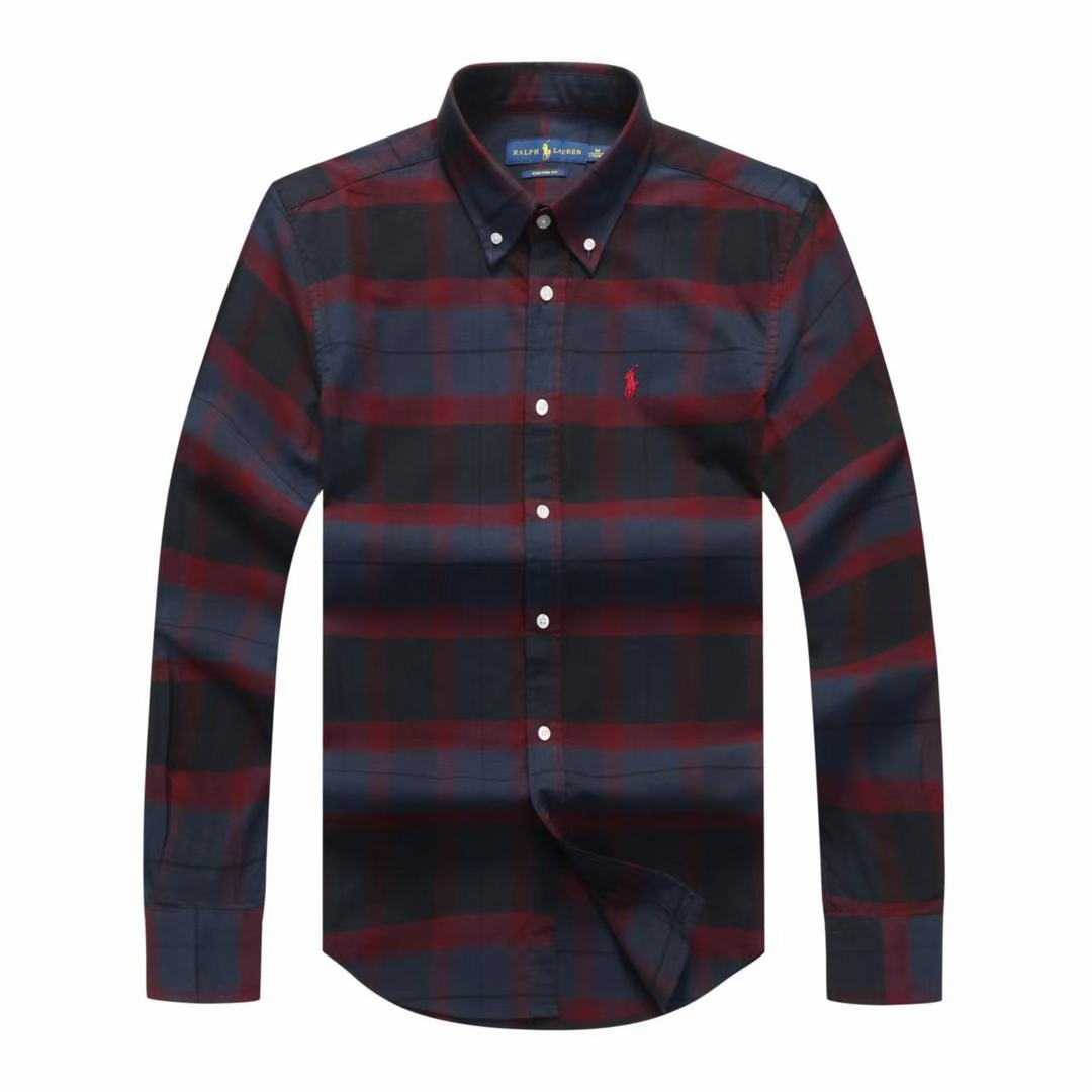 POLO RALPH LAUREN Mens Classic Long Sleeve Oxford Shirt Gym Appropriate Youthful Vibe