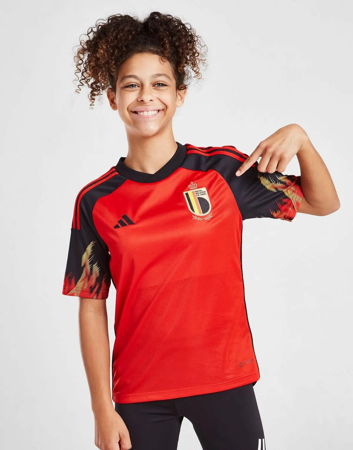 Belgium 2022 Home Shirt Junior Full Set T-shirt & short Dynamic Fit