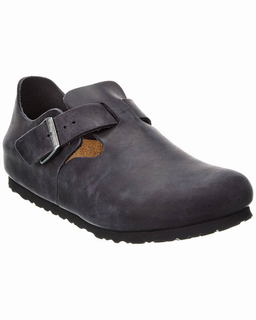 Anti-microbial Birkenstock London Oiled Leather Clog