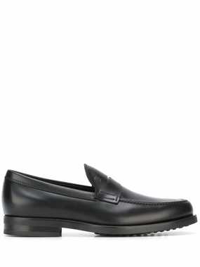 Black Leather Moccasin Premium Leather