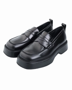 All Day Pace Path Firm Black Shoes With Rubber Sole