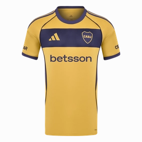 Full Sleeve Design Sport Performance Boca Juniors 25/26 Away Jersey (JJ4281)