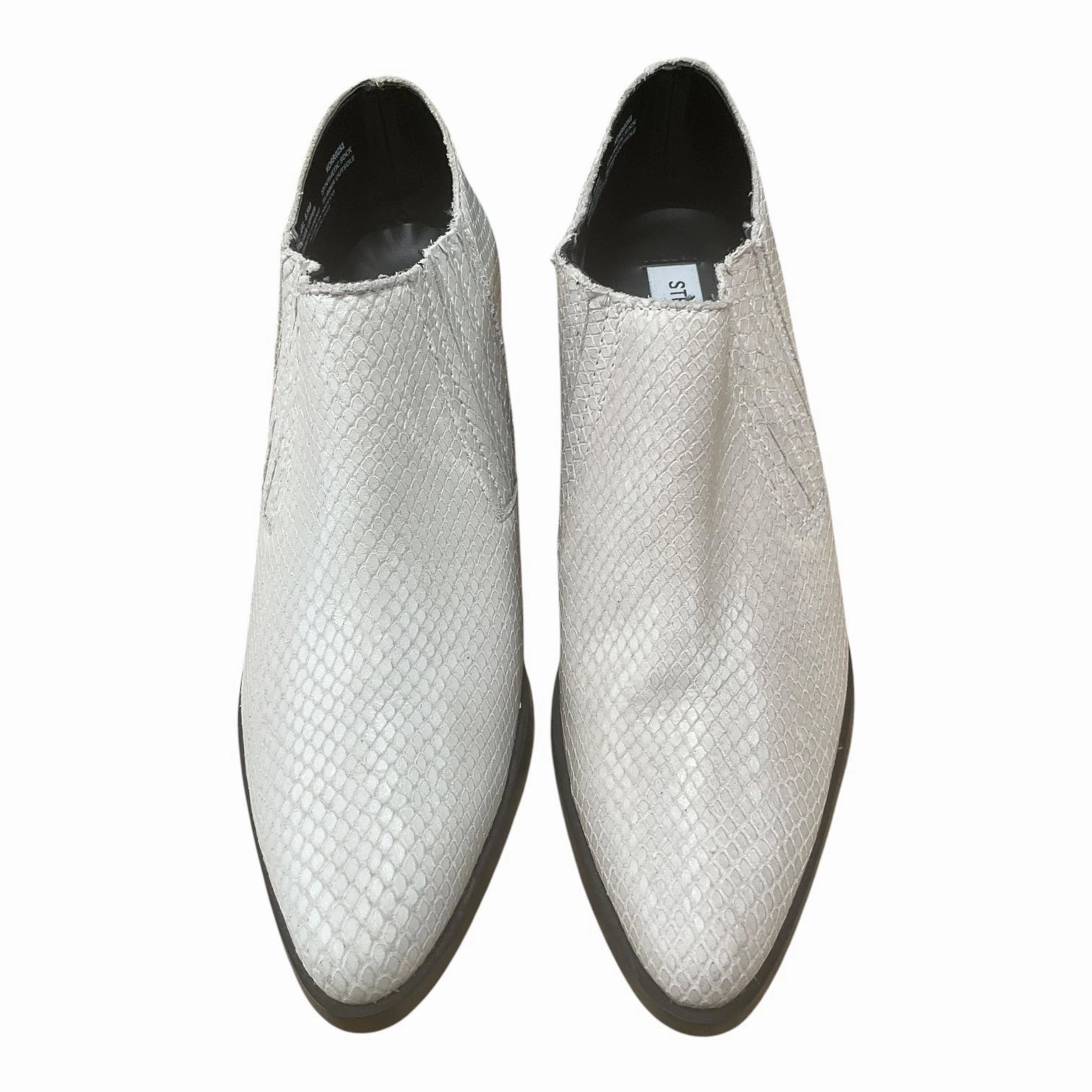 Shoes Heels Block By Steve Madden In Silver, Size: 8.5 Evening Pumps