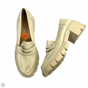 Shoes Heels Block By Sincerely Jules In Beige, Size: 9.5 Good Traction Bold Detail