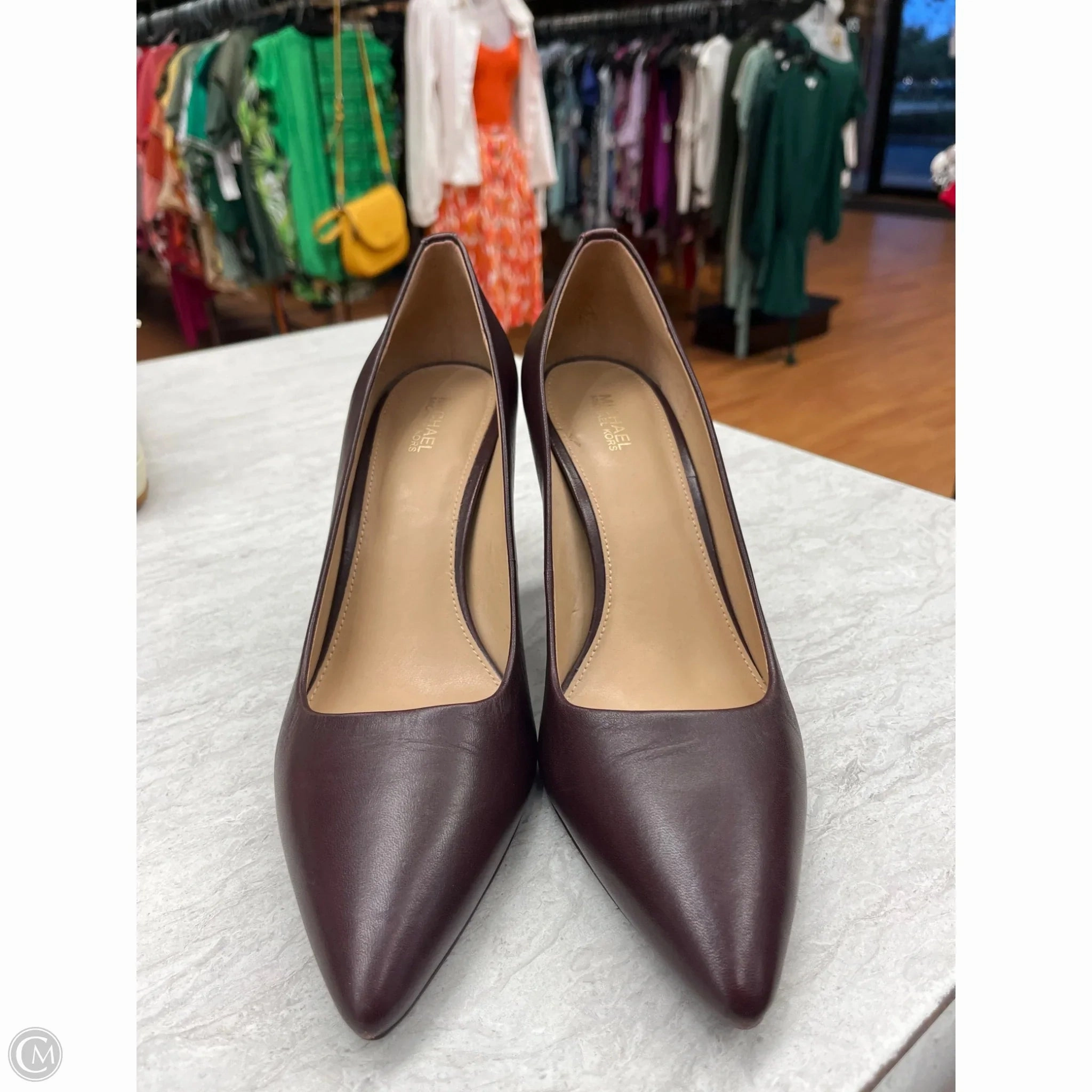 Shoes Heels Stiletto By Michael By Michael Kors In Brown, Size: 9 All terrain