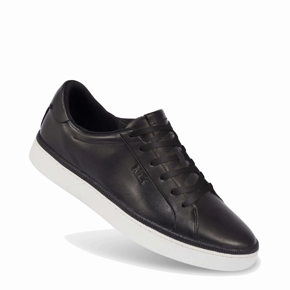 Dual Color Kizik Men's Sonoma Slip On Shoe in Black