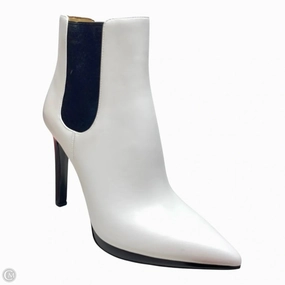 Boots Ankle Heels Stiletto By Michael By Michael Kors In Black & White, Size: 7.5 Timeless Vibe