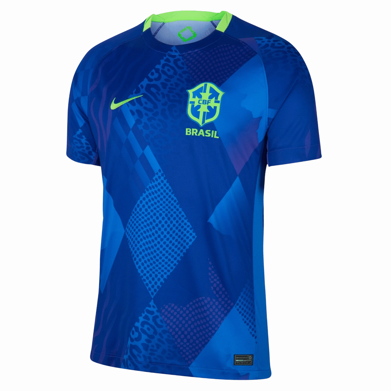 Brazil 2025 Away Jersey - Women's Team (FZ9021-458) Fitted Layer