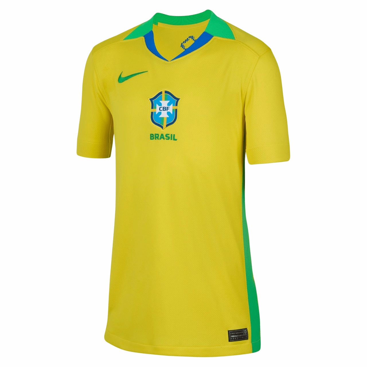 Brazil 2025 Home Youth Jersey - Women's Team (FZ9194-718) Any Activity Reflective Trim