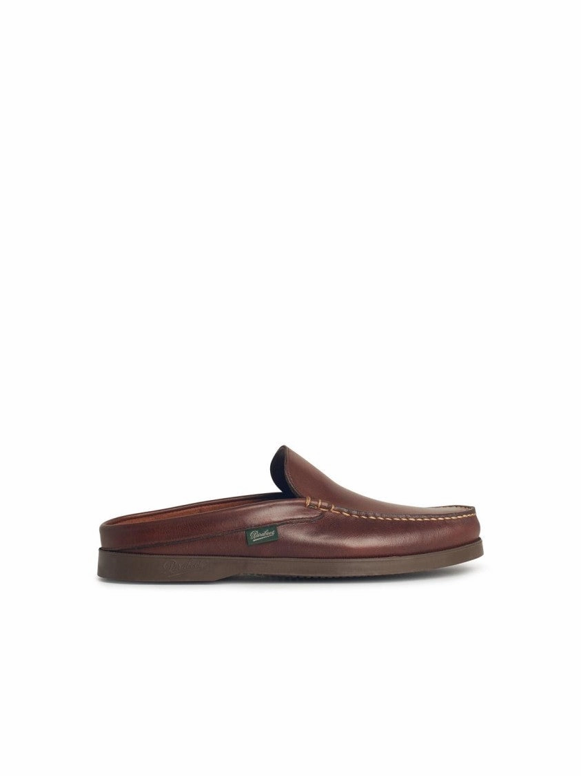 Stylish Slip-Ons 'Bahamas' Brown Leather Loafers