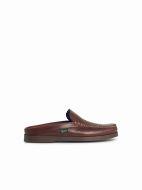Stylish Slip-Ons 'Bahamas' Brown Leather Loafers