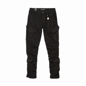 Style Blend Style Focus Cult's Rocker Cargo 606 Pants in Double Black