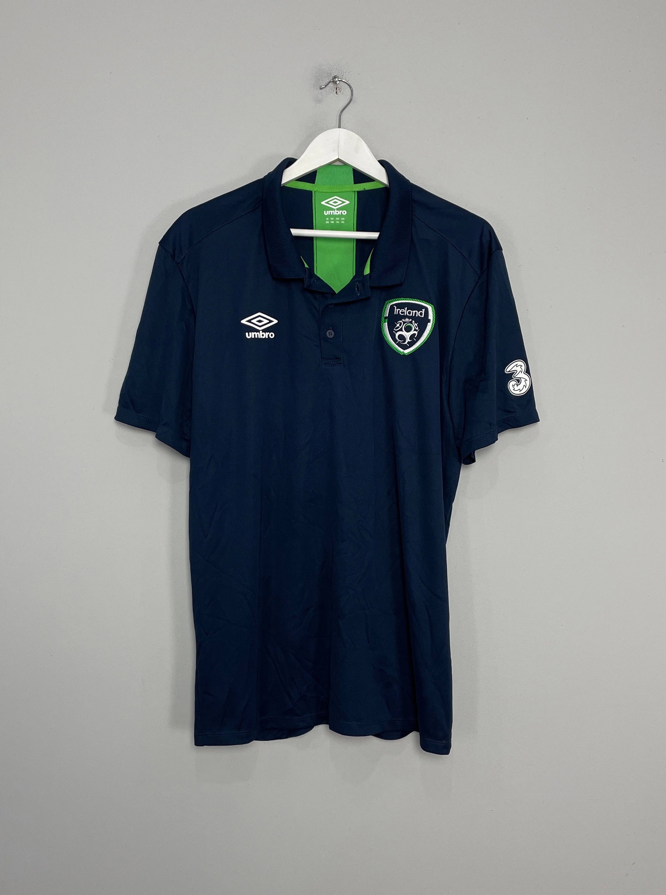 2016 IRELAND POLO SHIRT (XXL) UMBRO belt