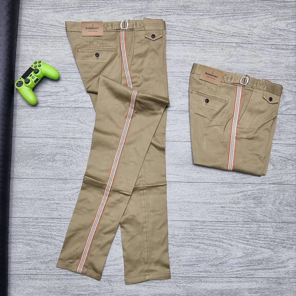 Burberry Men Cartoon Color Casual Cotton Pant Active Comfort Indoor Active