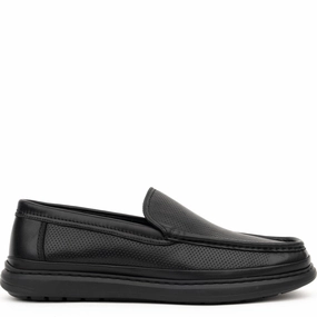Bold Dash On The Move Casual Black Closed Flats Loafers