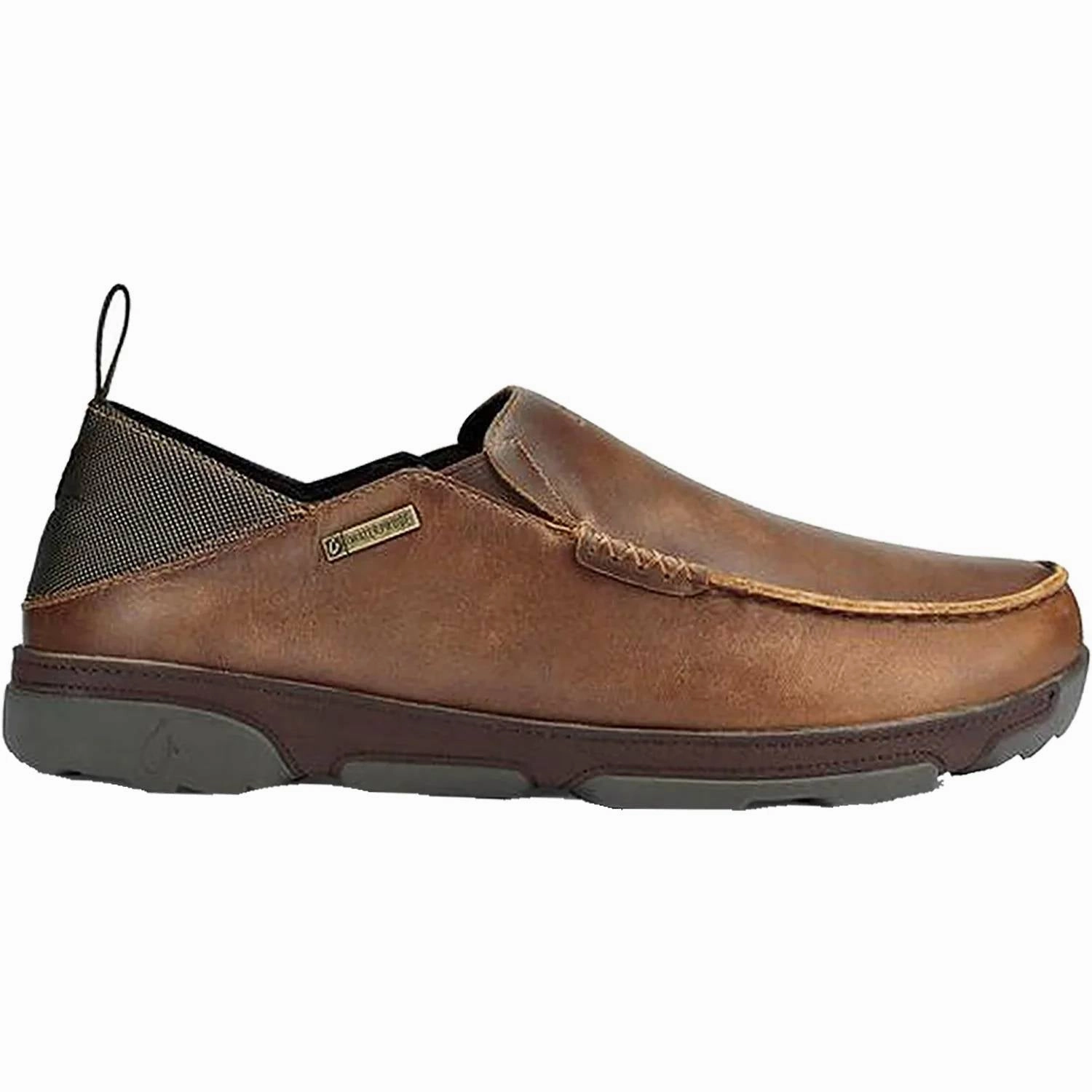 Men's Olukai Na'i Waterproof Shoe In Tan/espresso Feel Good