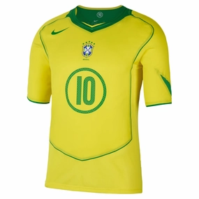 Brazil 2004 Total 90 Reissue Jersey #Ronaldinho10 (IF2941-731) Endurance Ready