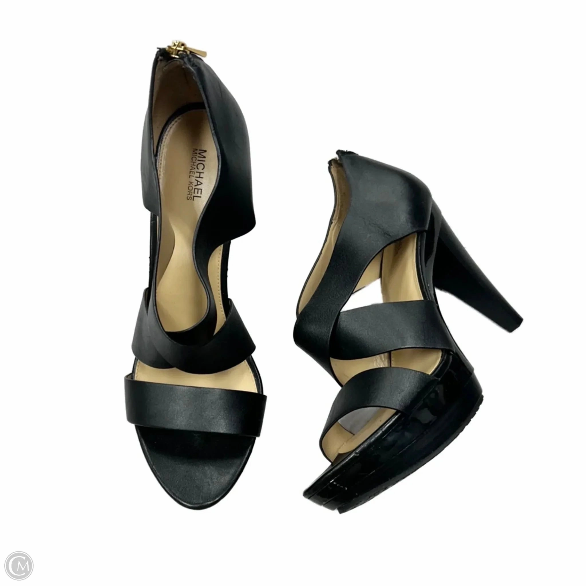 Shoes Heels Stiletto By Michael By Michael Kors In Black, Size: 10 mesh construction