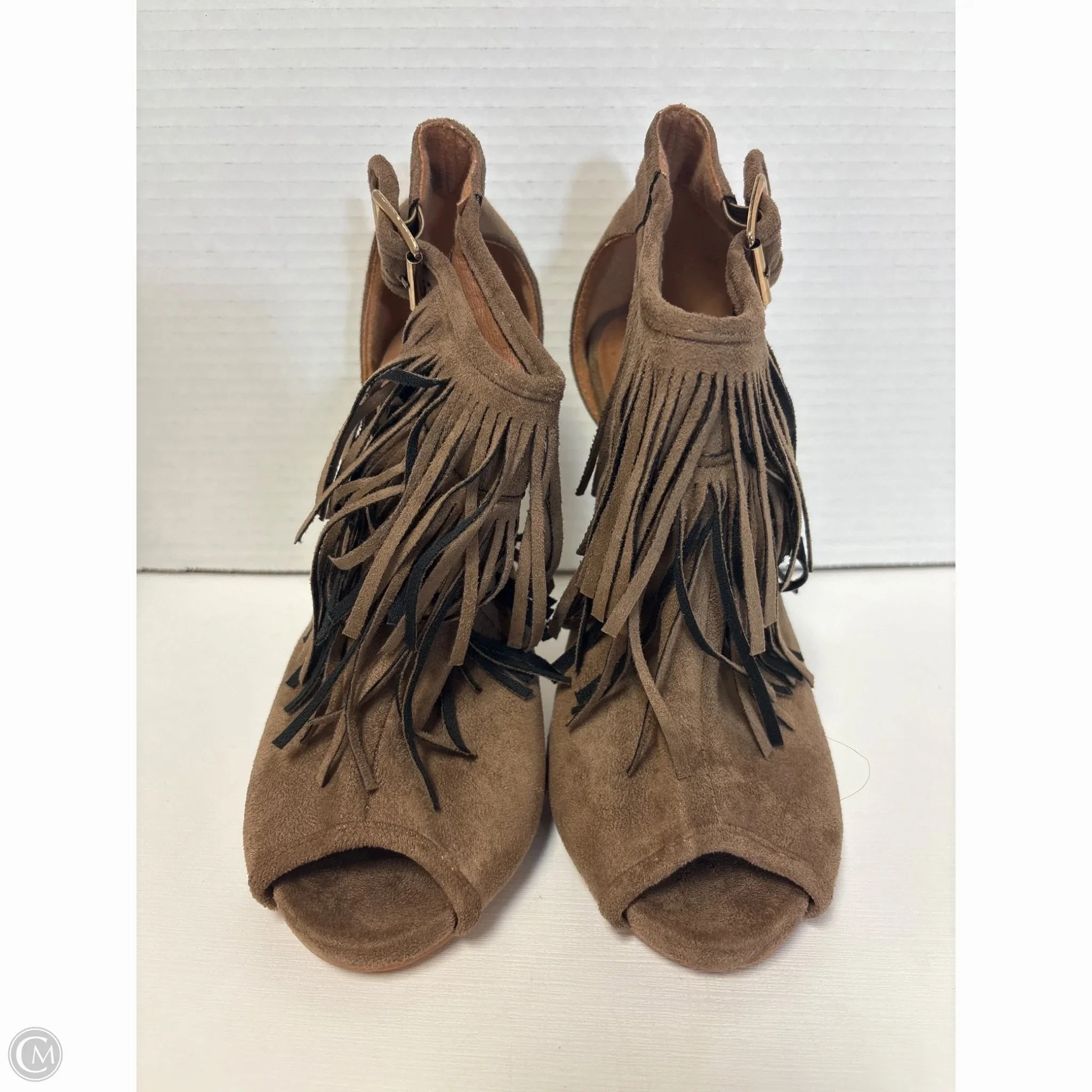 Shoes Heels Stiletto By Bella Marie In Brown, Size: 7.5 Comfy Pumps