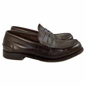 Hold Clear Church's Pembrey Loafers in Brown Calfskin Leather