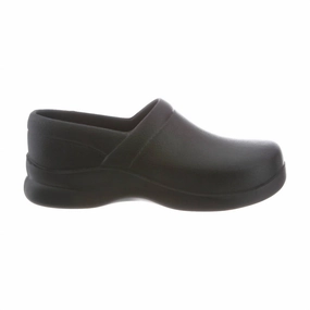 Heel Steady Men's Bistro Clog In Black