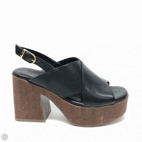 quick dry Shoes Heels Block By Madden Girl In Black & Brown, Size: 7.5