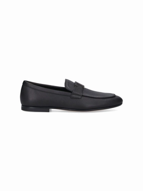 T Timeless" Moccasins Black Sure Path