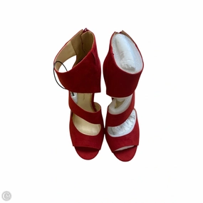 Anti Abrasion Shoes Heels Stiletto By Jessica Simpson In Red, Size: 6.5