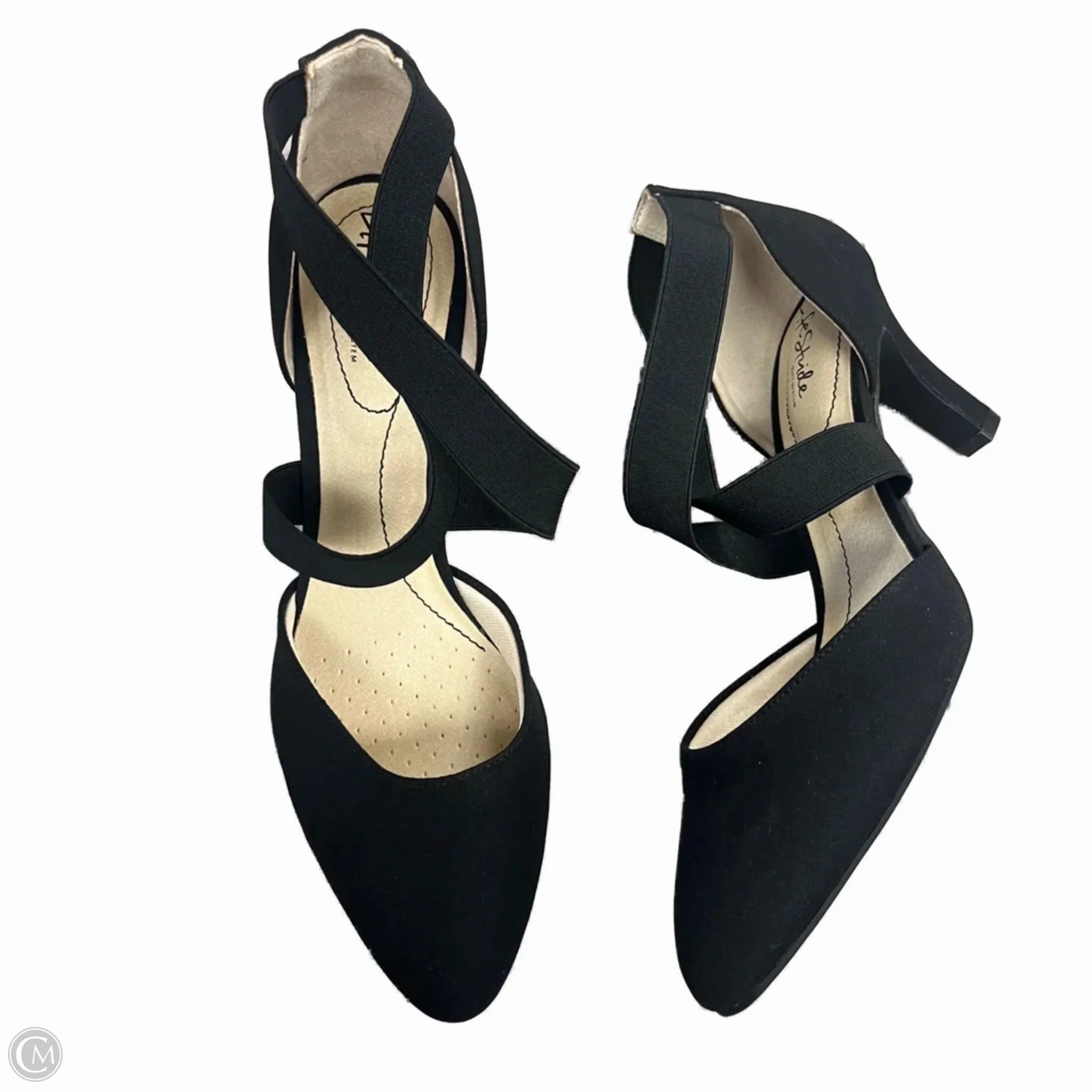 Shoes Heels Stiletto By Life Stride In Black, Size: 11 Bridal Pumps Easy to Wear