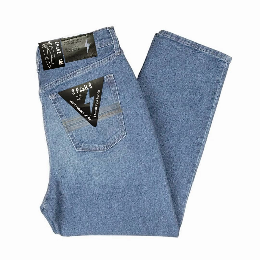 Soft Inner Lining Spark Light Blue Men Jeans
