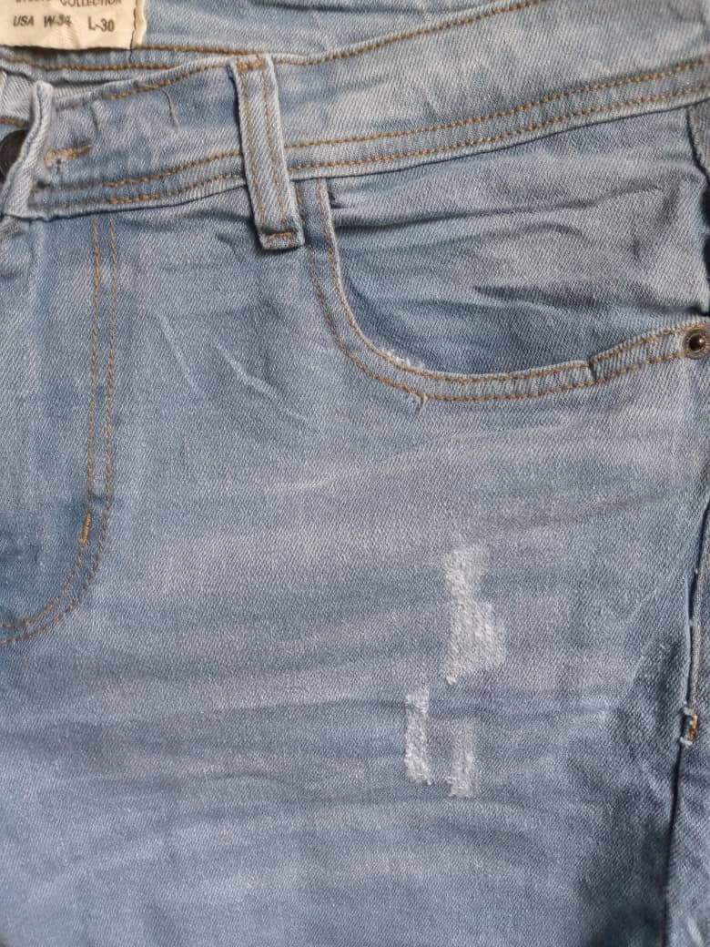 Flexible Comfort Spark Light Blue Men Jeans