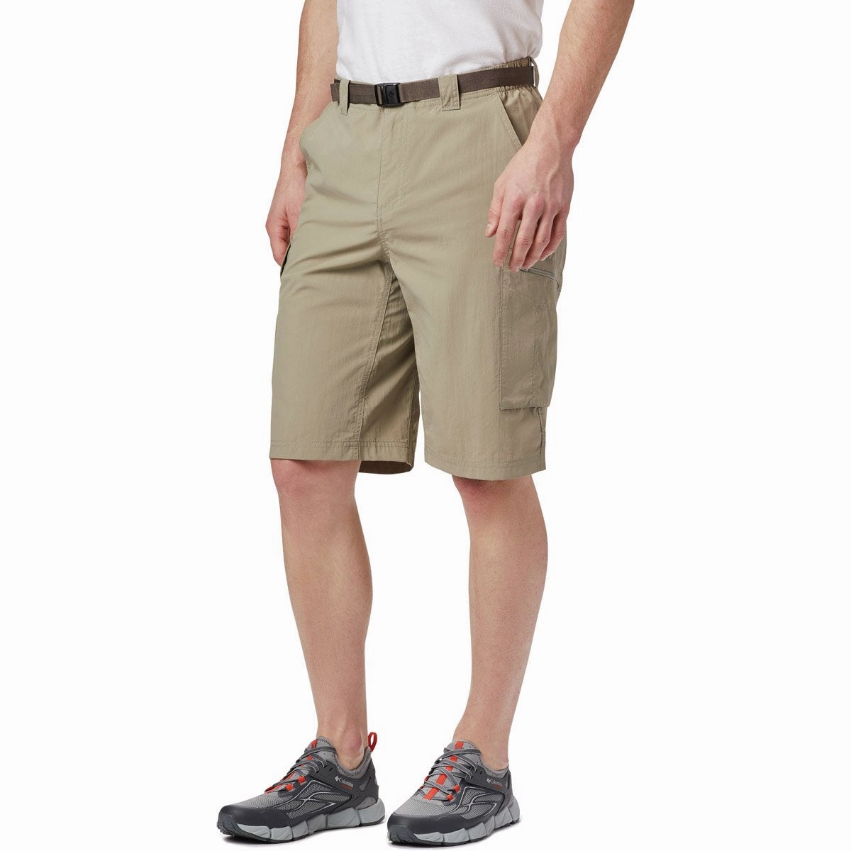 Men's Silver Ridge Cargo Short music event look Flats