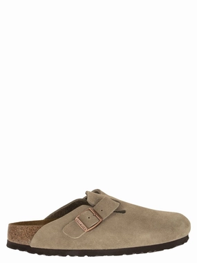 Elastic Boston - Suede Sabot