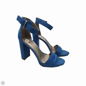 Shoes Heels Block By Worthington In Blue, Size: 9 Low Top