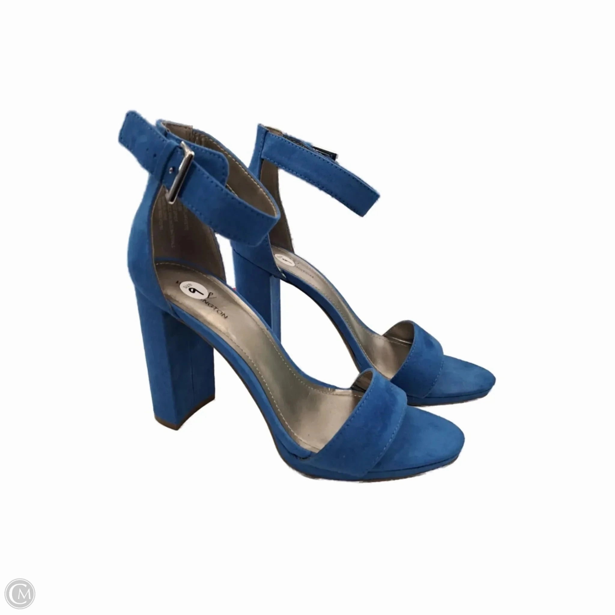 Shoes Heels Block By Worthington In Blue, Size: 9 Low Top
