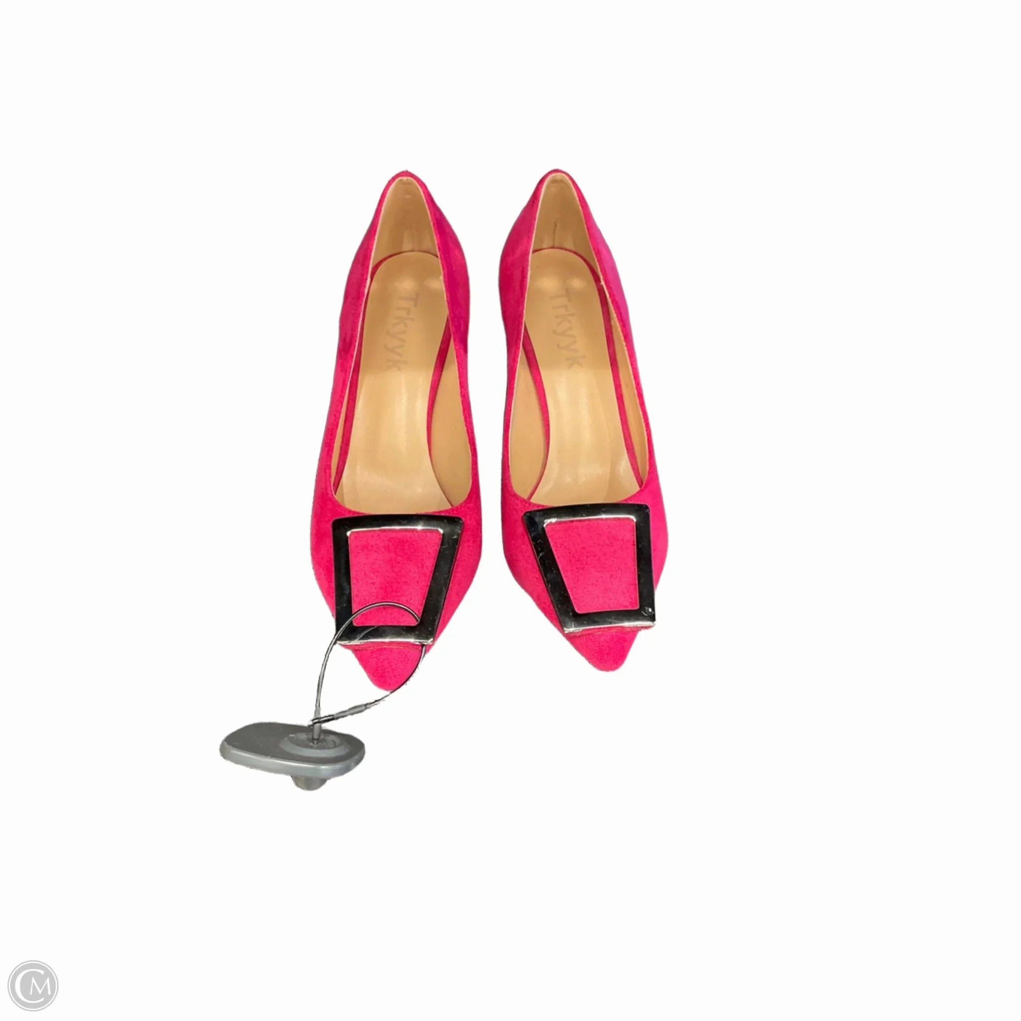 Shoes Heels Stiletto By Clothes Mentor In Pink, Size: 9 High Heel Pumps Luxury Footwear for Men