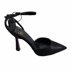 All Season Pink High Heels Shoes Heels Stiletto By Sam Edelman In Black, Size: 10