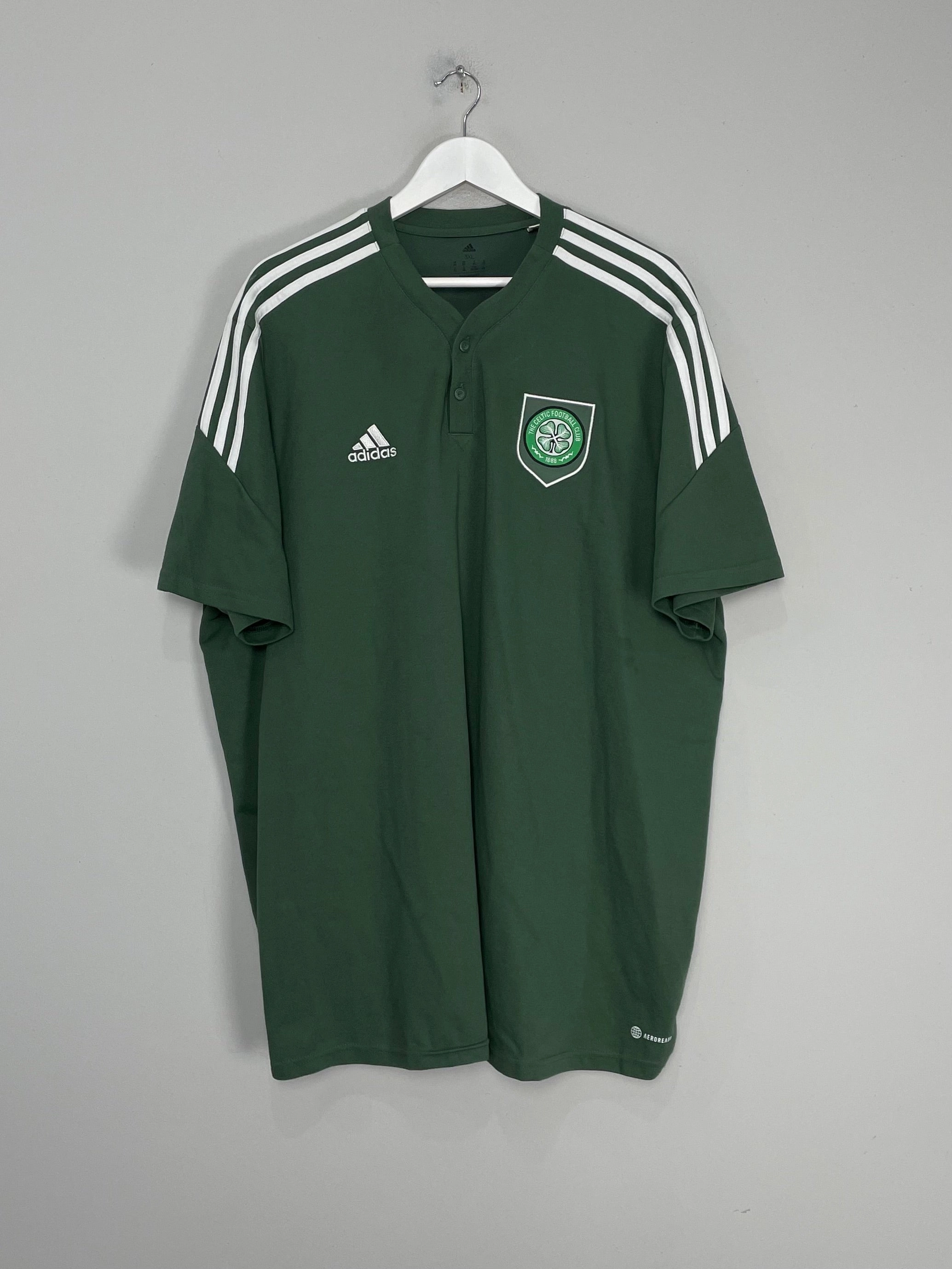 2022/23 CELTIC POLO SHIRT (XXXL) ADIDAS functionality multicultural