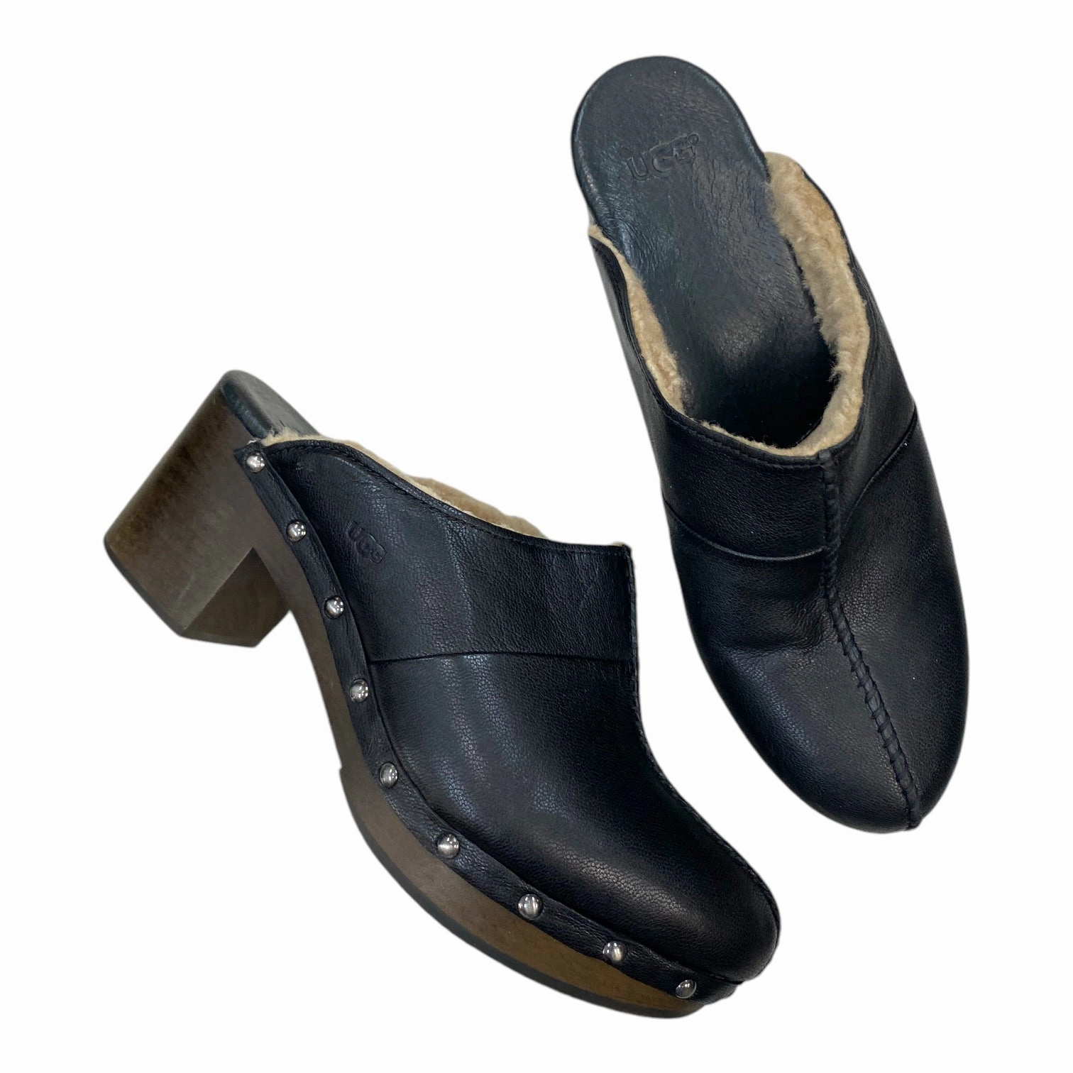 Glamorous Heels Shoes Heels Block By Ugg In Multi-colored, Size: 8