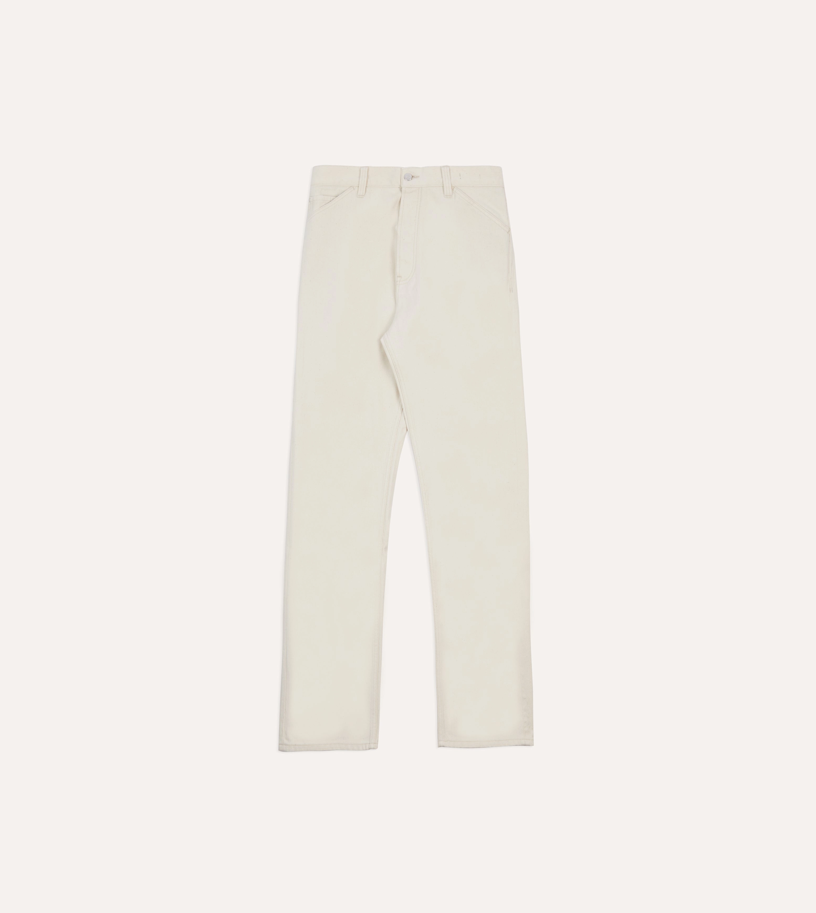 Classic Comfort Ecru 12.7oz Selvedge Denim Painter Pants