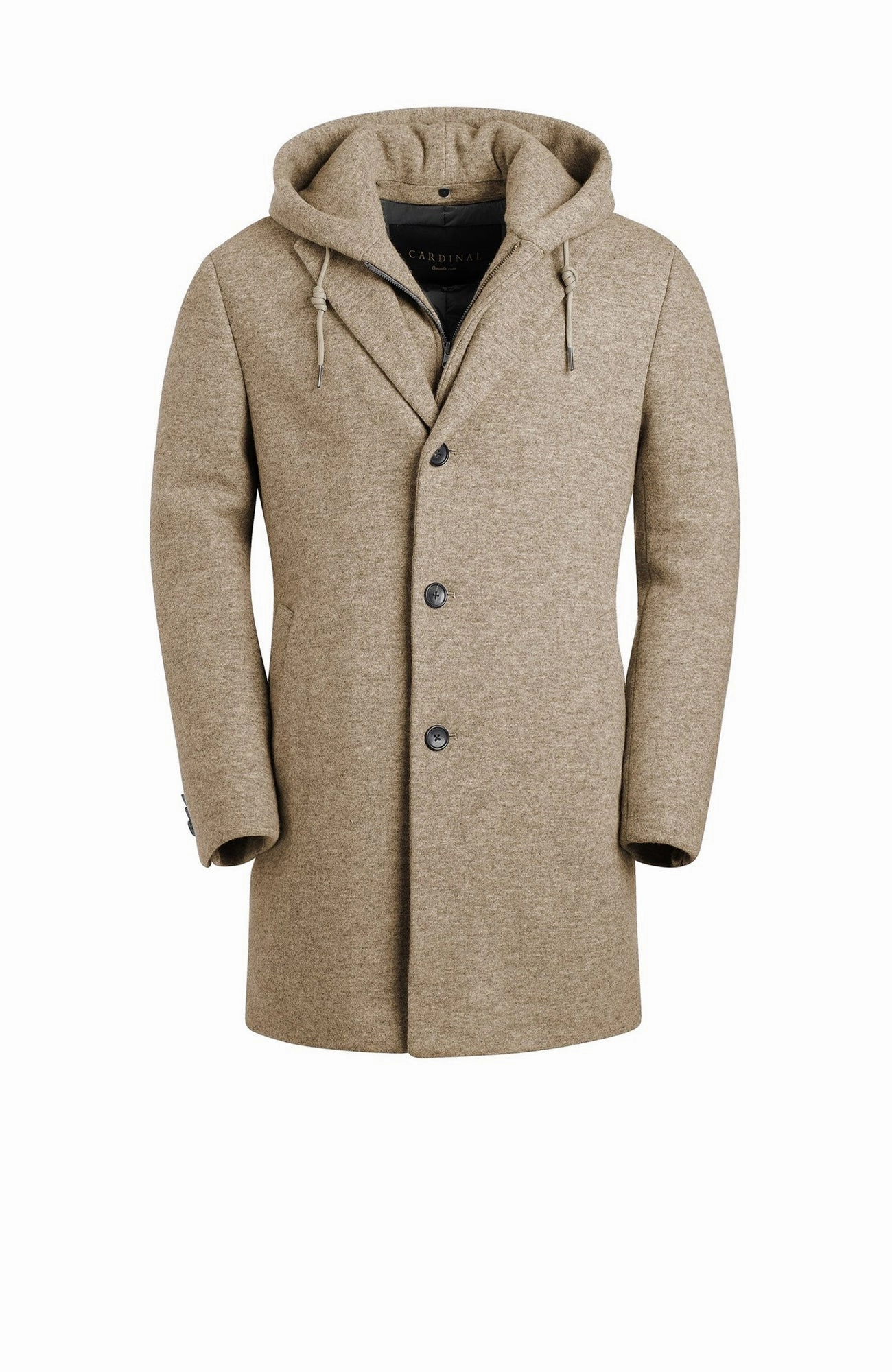 TYSON OATMEAL TOPCOAT WITH PRIMALOFT INSULATION Sun Protection Fabric