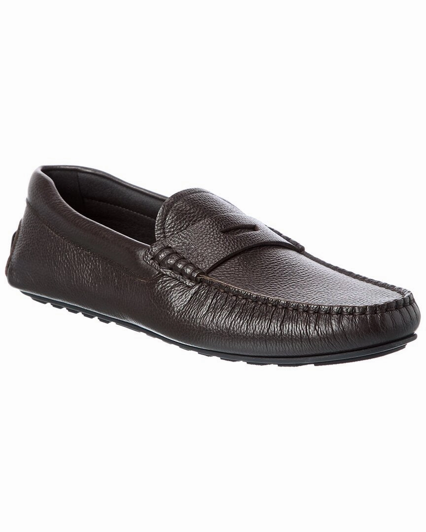 Soft Firm Hugo Boss Noel Leather Moccasin