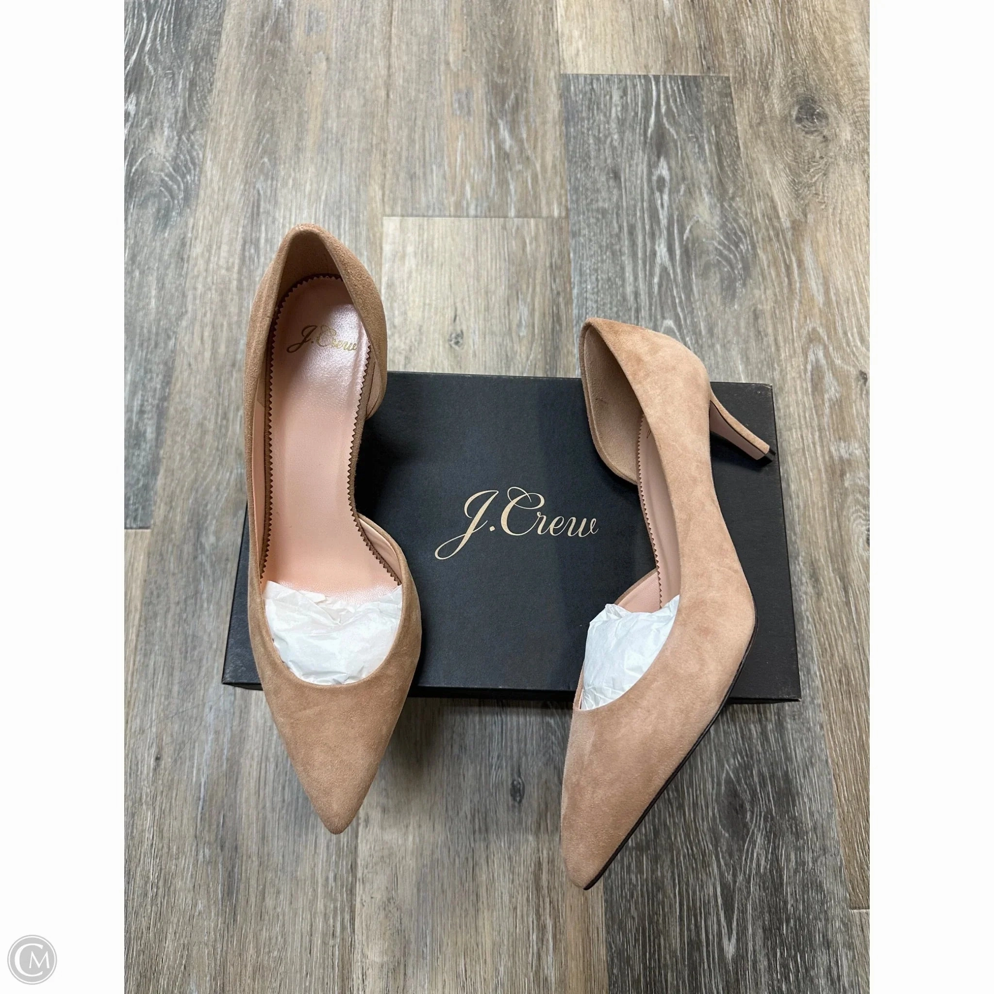 Shoes Heels Stiletto By J. Crew In Tan, Size: 9 Trendy Footwear Flexible Material