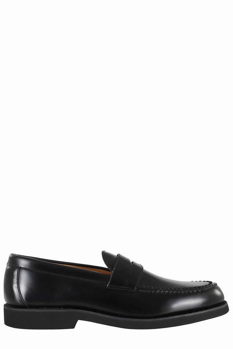 Brushed Leather Loafer Winter Comfort Stretchable